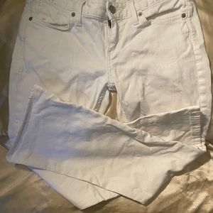 Banana Republic White Flare Jeans
